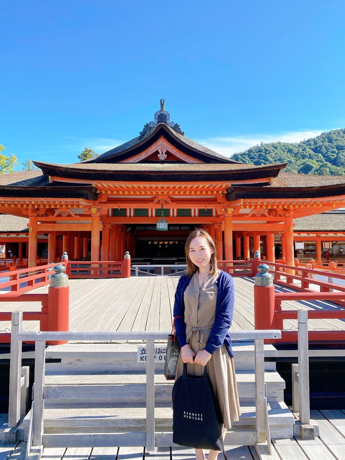 広島出張のときに訪れた厳島神社の社殿