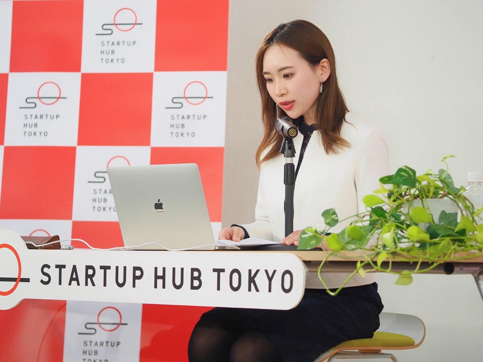 TOKYO創業ステーションのセミナーで登壇する上村菜穂