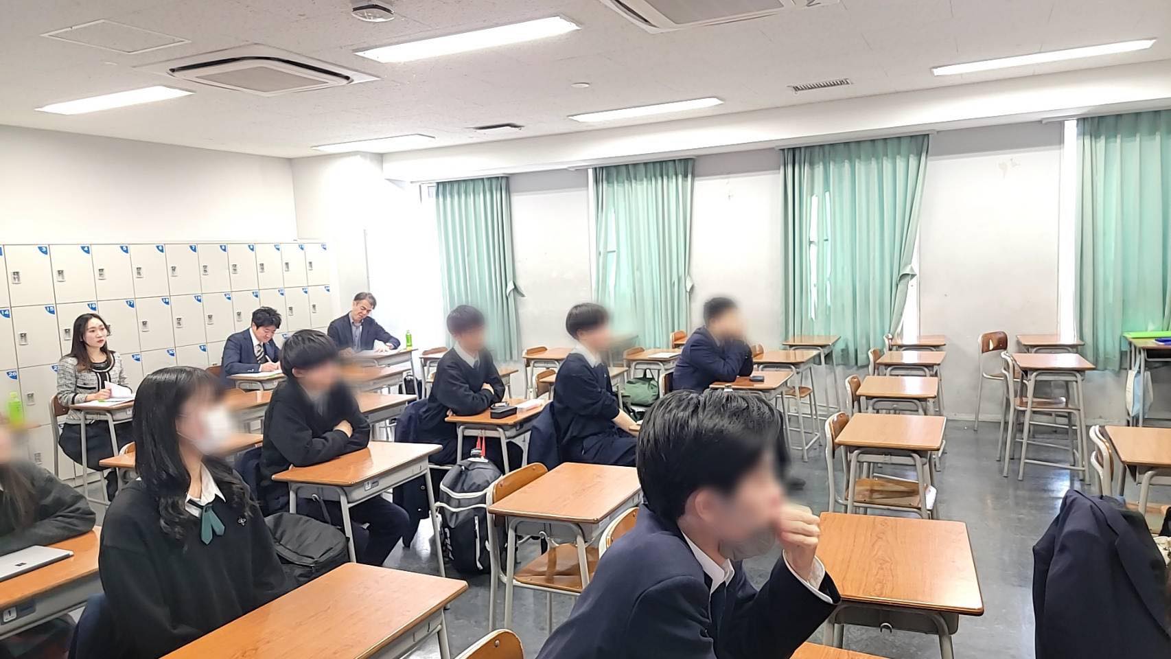関東学院中学校高等学校のビジネスコンテストの様子